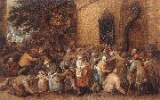 VINCKBOONS, David Distribution of Loaves to the Poor e oil painting artist